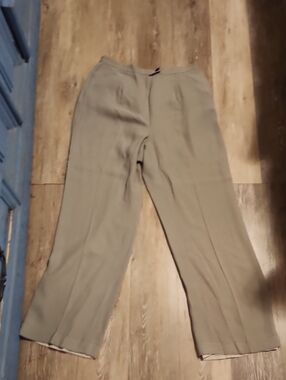 Classiques Entier Light Gray Wide-Leg Dress Pants